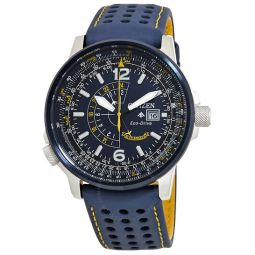 Blue Angels Promaster Nighthawk Eco-Drive Blue Dial Mens Watch