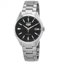 C7 Automatic Black Dial Mens Watch