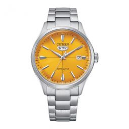 C7 Automatic Yellow Dial Mens Watch