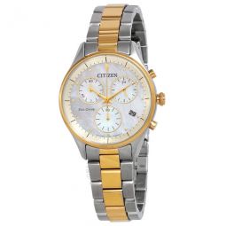 Chandler Chronograph Mother of Pearl Ladies Watch