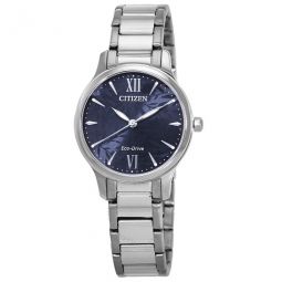 Eco-Drive Blue Dial Ladies Watch