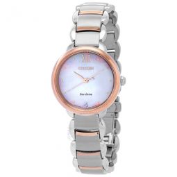 Eco-Drive Mother of Pearl Dial Ladies Watch