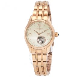 Luna Automatic Gold Dial Ladies Watch