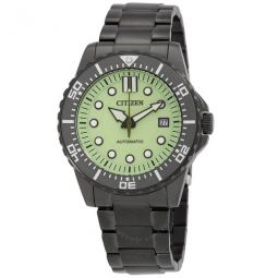 Mechanical Automatic Green Dial Watch