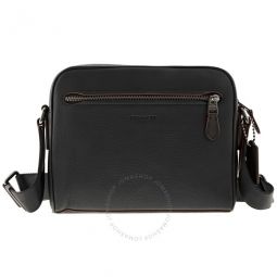 Black Pebbled Leather Metropolitan Soft Camera Bag