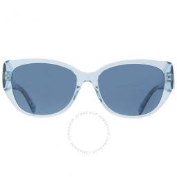Blue Cat Eye Ladies Sunglasses