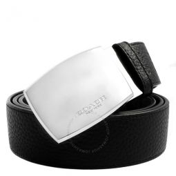 Cut-to-size Boxed Plaque And Harness Buckle Reversible Belt