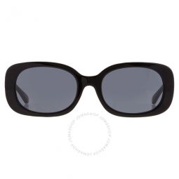 Dark Grey Rectangular Ladies Sunglasses