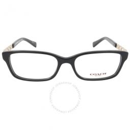 Demo Rectangular Ladies Eyeglasses HC6148 5002 52