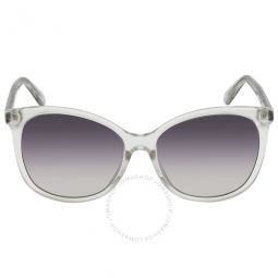 Purple Grey Gradient Polar Square Ladies Sunglasses