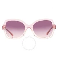 Purple Pink Gradient Butterfly Ladies Sunglasses