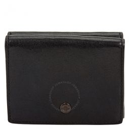 Soft Leather Trifold Origami Coin Wallet