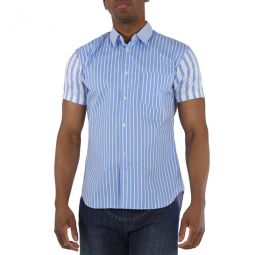 Short Sleeve Striped Shirt, Size Small