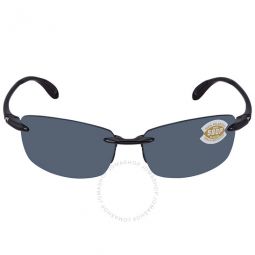 BALLAST Grey Polarized Polycarbonarte Unisex Sunglasses BA 11 OGP 60