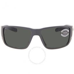 BLACKFIN PRO Grey Polarized Grey Mens Sunglasses