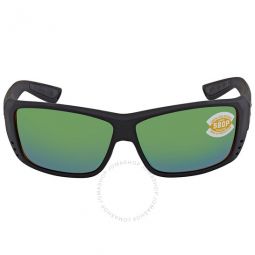 CAT CAY Green Mirror Polarized Polycarbonate Mens Sunglasses AT 01 OGMP 61