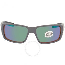 FANTAIL PRO Green Mirror Polarized Glass Mens Sunglasses