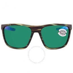 FERG Green Mirror Polarized Glass Mens Sunglasses