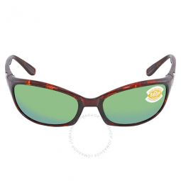 HARPOON Green Mirror Polarized Polycarbonate Mens Sunglasses HR 10 OGMP 61