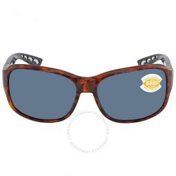 INLET Grey Polarized Polycarbonate Ladies Sunglasses