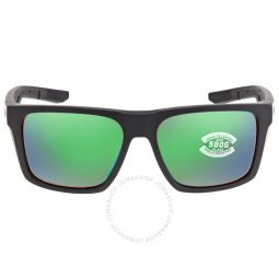 LIDO Green Mirror Polarized Glass Mens Sunglasses