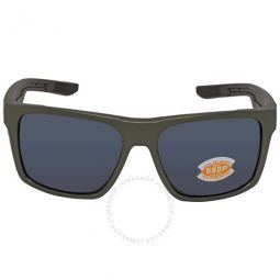 LIDO Grey Polarized Polycarbonate Mens Sunglasses