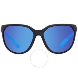 Mayfly Blue Miirror Polarized Glass Ladies Sunglasses