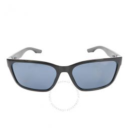 Palmas Grey Polarized Polycarbonate Square Unisex Sunglasses