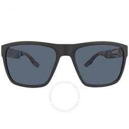 Paunch XL Gray Polarized Polycarbonate Square Mens Sunglasses