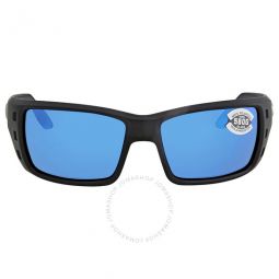 PERMIT Blue Mirror Ploarized Glass Mens Sunglasses