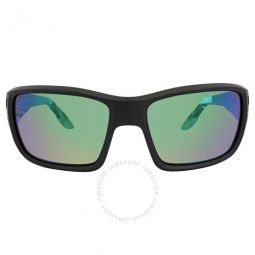 PERMIT Green Mirror Poilarized Glass Mens Sunglasses