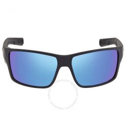 REEFTON PRO Blue Mirror Polarized Glass Mens Sunglasses