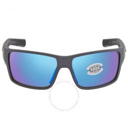REEFTON PRO Blue Mirror Poloarized Glass Mens Sunglasses