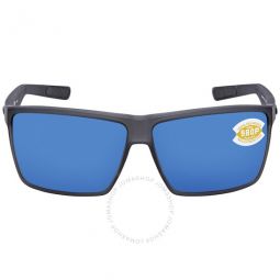 RINCON Blue Mirror Polarized Polycarbonate Mens Sunglasses RIN 156 OBMP 63