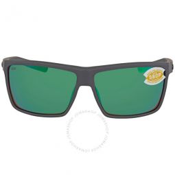 RINCONCITO Green Mirror Polarized Polycarbonate Mens Sunglasses RIC 98 OGMP 60