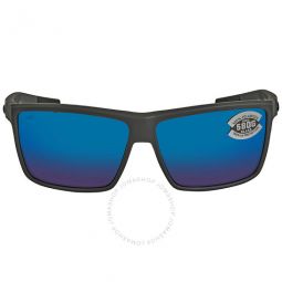 RINCONCITO Polarized Blue Mirror Polarized Glass Mens Sunglasses RIC 98 OBMGLP 60