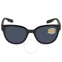 SALINA Grey Polarized Polycarbonate Ladies Sunglasses