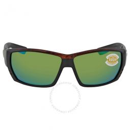 TUNA ALLEY Green Mirror Polarized Polycarbonate Mens Sunglasses
