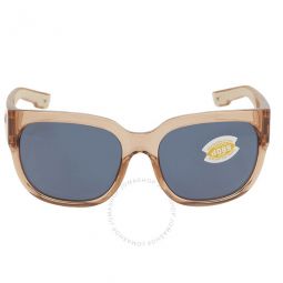 WATERWOMAN 2 Grey Polarized Polycarbonate Ladies Sunglasses