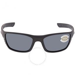 WHITETIP Gray Polarized Polycarbonate Mens Sunglasses WTP 01 OGP 58