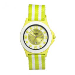Carnival Quartz Lime and White Dial Ladies Watch