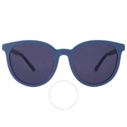 Blue Grey Oval Ladies Sunglasses