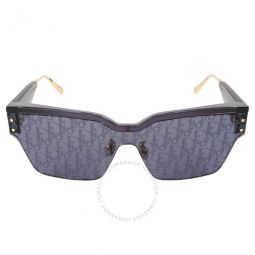 Blue Mirror Shield Ladies Sunglasses DIORCLUB M4U 30b8