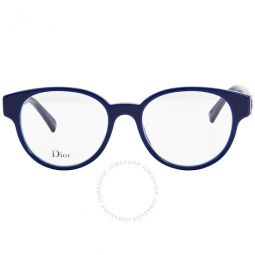 Demo Lens Oval Ladies Eyeglasses