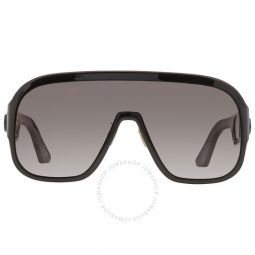 Grey Gradient Shield Ladies Sunglasses