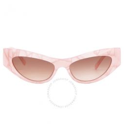 Pink Gradient Cat Eye Ladies Sunglasses