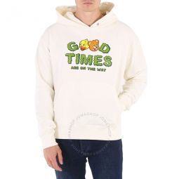 Mens Good Times Long-Sleeve Hoodie, Size Small