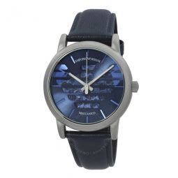 Automatic Blue Dial Mens Watch