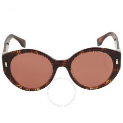 Bordeaux Oval Ladies Sunglasses
