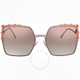 Can Eye Brown Mirror Butterfly Ladies Sunglasses